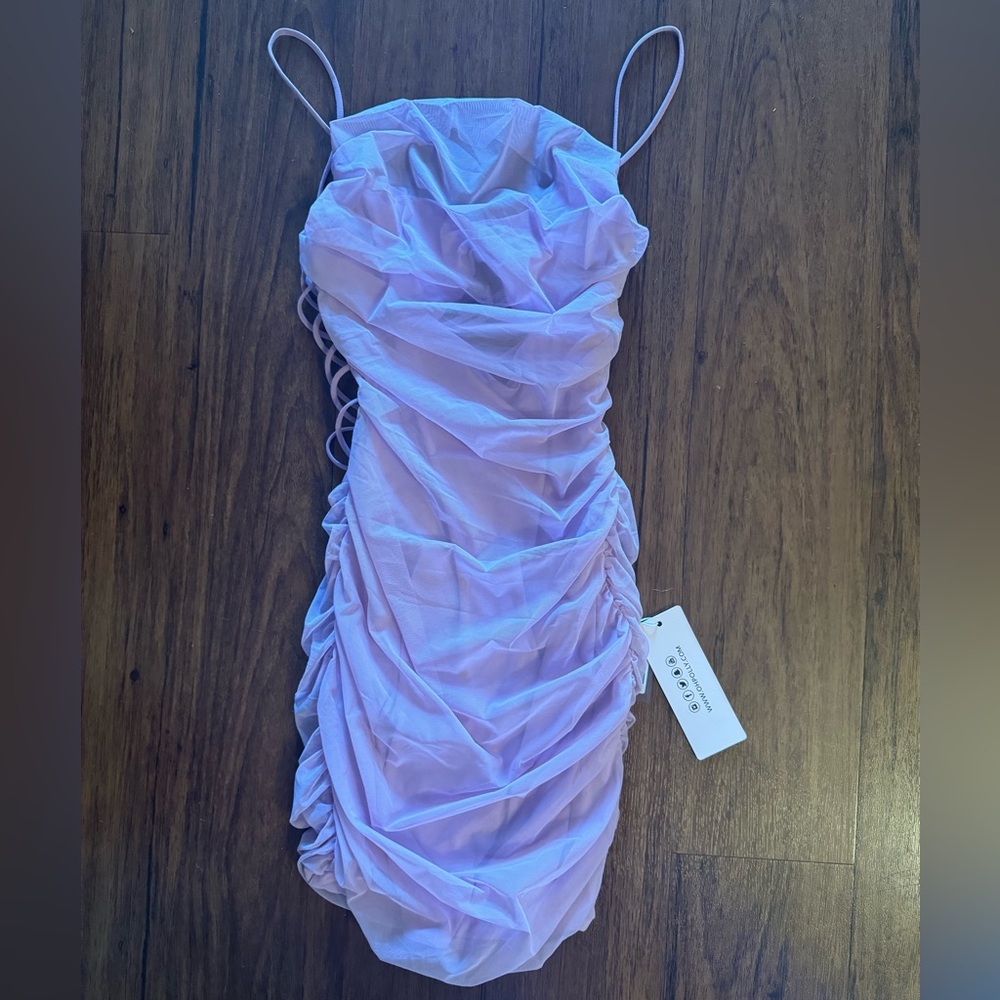 Oh Polly Lavender Dress